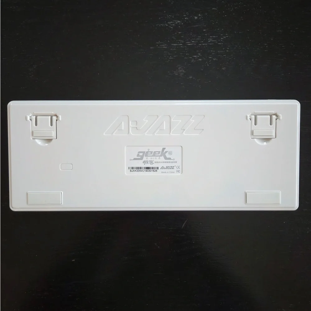 AJAZZ AK33 Geek keyboard White Keyboard